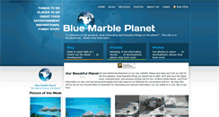 Desktop Screenshot of bluemarbleplanet.com